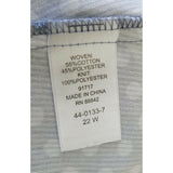 Taillissime Midi Patchwork Polka Dots Ruffled Chambray Dress Womens 22W Blue