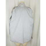 Vintage Prestige of Boston Open Front Swing Wrap Blazer Jacket Womens 10 Gray