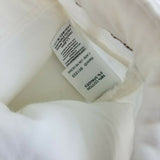 LL Bean 1912 Classic Fit White Denim Jeans Womens 26W NWT Plus Size Sea Salt
