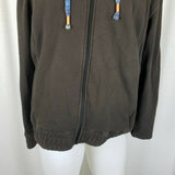 Olympics 2010 Whistler Vancouver Jersey Knit Zip Up Jacket Hoodie Mens M Rare