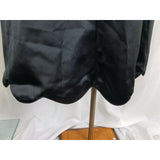 White House Black Market Strapless Satin Cocktail Dress Little Black Womens 12