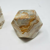 Vtg Onyx Stone Marble Tiki God Aztec Totem Pole Pyramids Carved Bookends Statues
