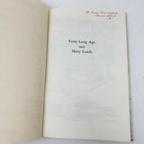 From Long Ago and Many Lands Sophia L. Fahs HC DJ Children's Book Christian