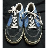 Vans Bearcat Leather Suede Youth Boys Skateboard Sneakers Shoes Kids 4 Navy Blue