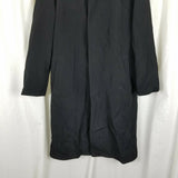 Calvin Klein Thermolite Insulated Microfiber Black Trench Coat Mens 36R Wool
