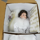 Vintage Ashton Drake Winter Romance Bride Doll White Wedding Dress Bridal