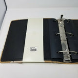 Renner Davis 3" Elliptical 3 Ring Binder Banana Rattan Woven Paper Photo Album