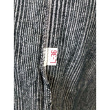 Pietro Sabatini Placket Front Trench Coat Mens 36L Removable Pile Fur Lining