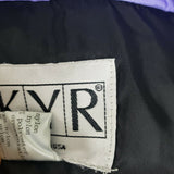 Vintage Skyr Gore-Tex Retro 90s Black Parka Ski Puffer Jacket Womens 14 Purple