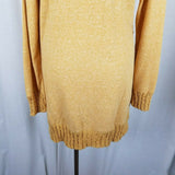 Evy's Tree The Chloe Curry Knit Long Sweater Cardigan Coat Womens XL Coatigan