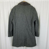 Jordan Marsh Aztec Timme Tuft Alpaca Fur Herringbone Western Peacoat Mens 42 L