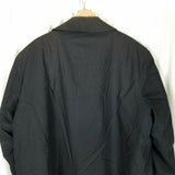 Jos. A Banks Insulated Trench Coat Mens 46R Vintage Plaid Wool Flannel Lined