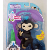 Fingerlings Baby Interactive Monkey Finn Black 40 Sounds Bonus Stand Finger Toy