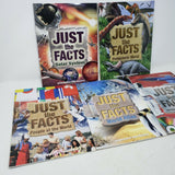 Just the Facts Books TickTock 2010 Inventions People Atlas Solar System Lot of 5