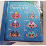Fingerlings Baby Interactive Monkey Finn Black 40 Sounds Bonus Stand Finger Toy