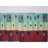 PIMPERNEL Divine Wildflower Study Cork Placemats Set of 4 Square England Art
