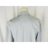 Vintage Prestige of Boston Open Front Swing Wrap Blazer Jacket Womens 10 Gray