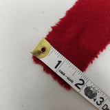 Rug Braiding Brick Red Roving Soft Wool Cashmere Strips Fabric Ribbon Binding