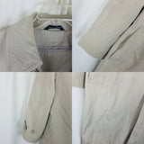 Oleg Cassini Insulated Placket Front Trench Coat Mens 34 XShort Removable Liner