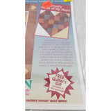 JoAnn Heartland Quilt Block of the Month January 1999 Pieces Of My Heart Sealed