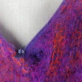 Vintage Hemmings at Donegal Design Mohair Short Skirt Womens XS S 10 Hippie Boho