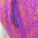 Vintage Hemmings at Donegal Design Mohair Short Skirt Womens XS S 10 Hippie Boho