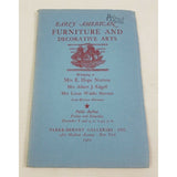 Early American Furniture and Decorative Arts Parke-Bernet Auction Catalog 1961