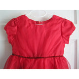 SweetHeartRose Satin Tulle Overlay Holiday Party Christmas Formal Dress Girls 6x