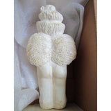 Vintage Wood World Paintable Wings of Love Unfinished Meekness Cherub USA 6 in