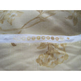 Robert Allen Floral Roses Yellow Gold Upholstery Drapery Fabric 9+ Yards at Home
