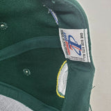 Vintage 90s Green Bay Packers NFL Logo Athletic Wool Snapback Hat Cap Pro Line