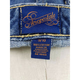 Aeropostale Distressed Destroyed Denim Blue Jean Mini Skirt Womens Juniors 9 10