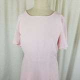 Ann Taylor Factory Fit & Flare Pale Pink Chiffon Twirl Dress Womens 8 NWT $110