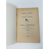 Annual Report Municipal Officers of Windham Maine Feb 1 1945 Cumberland County