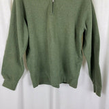 Orvis 1/4 Zip Pullover Sweater Sweatshirt Mens M Funnel Neck Henley Classic