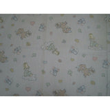 Vintage Mid Century Cotton Cartoon Character Patchwork Cows Mouse Fabric 1.3 yds