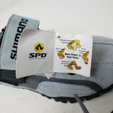 Shimano SH-MT40WL 2 Bolt Womens Mountain Cycling Spin Biking Shoes 3.5 SPD Gray