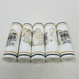 Thomas Strahan Vintage Seashells Wallpaper Border USA Taupe Blue 5 Rolls 5 yds
