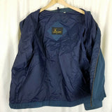 Vintage Lakeland Canvas Clicker Racer Rockabilly Golf Windbreaker Jacket Mens XL