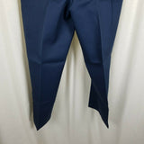 Vintage Dickies Shape Set Stain Release Twill Work Pants Mens 38x30 Navy NOS USA