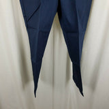 Vintage Dickies Shape Set Stain Release Twill Work Pants Mens 38x28 Navy NOS USA