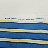 Spectrum Fabrics Spectragard Blue Striped Upholstery Fabric Vintage 1+ Yards