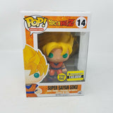 Funko Pop! ANIMATION DRAGONBALL Z SUPER SAIYAN GOKU #14 EXCLUSIVE (GITD) NOS