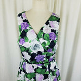 Talbots x Oprah Magazine Hydrangea Fit & Flare Twirl Dress Womens 2 NWT $189