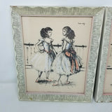 Vintage Pierre Godet 54 Ballerinas Framed Prints Ballet Dancer 2 Pictures Art