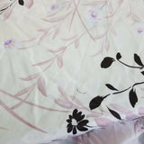 Vintage MARUKYO Kimono Wrap Maxi Robe Purple Made in Japan Asian Cosplay 57” Tie