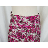 Mexicali Blues Layered Wrap Long Maxi Hippie Boho Silk Skirt Womens L XL Floral