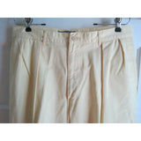 Polo Chinos Authentic Dry Goods Ralph Lauren Yellow Pants Khakis Mens 34 x 27