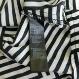 Forever 21 Black & White Abstract Blouson Dress Womens S Psychedelic Patchwork