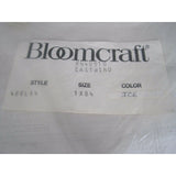 Bloomcraft Eastwind Ice Curtains Drapery Panels 84in 1980s Lined Gray 1 Pair NOS